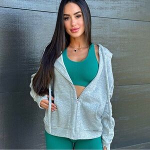 Bombshell Sportswear Oversized Hoodie (Heather Gray)